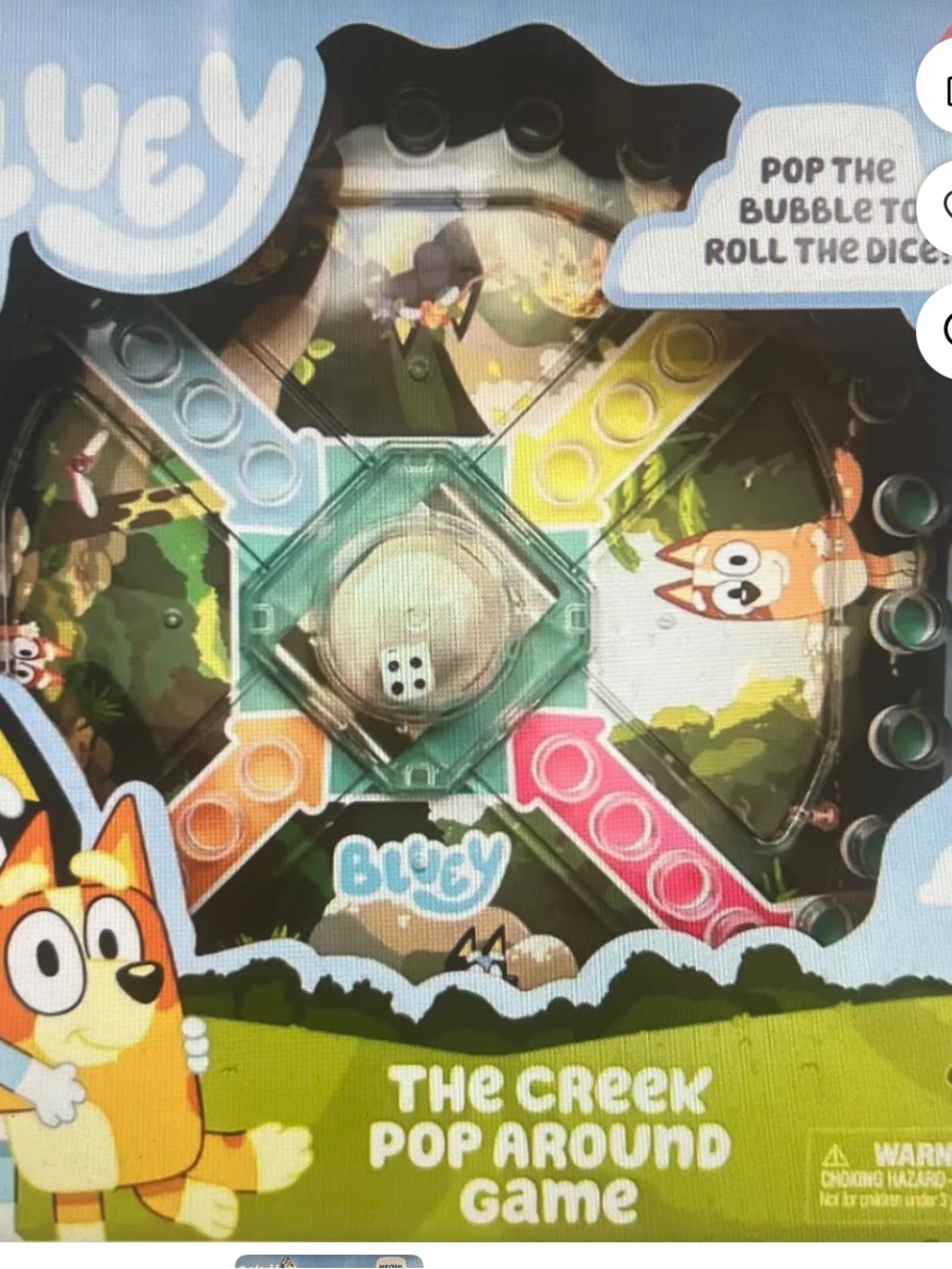 Bluey The Creek Pop Around Game